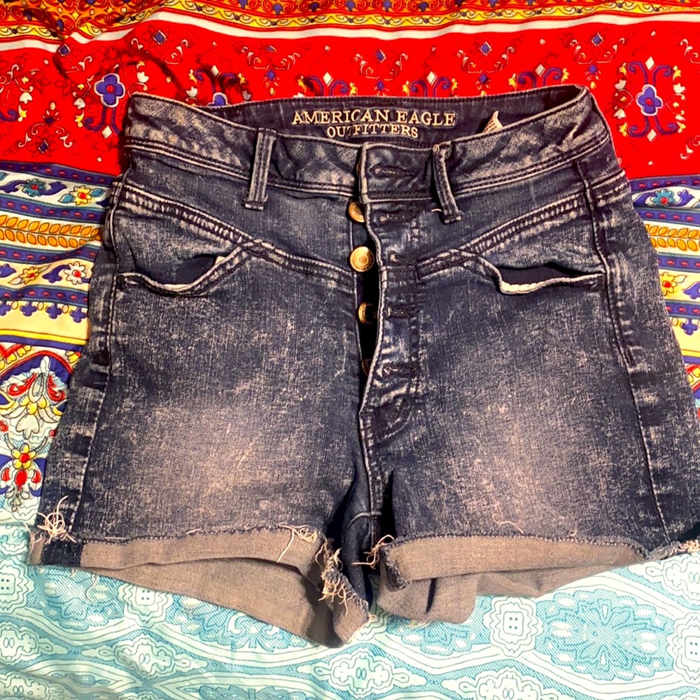 American eagle jean shorts!